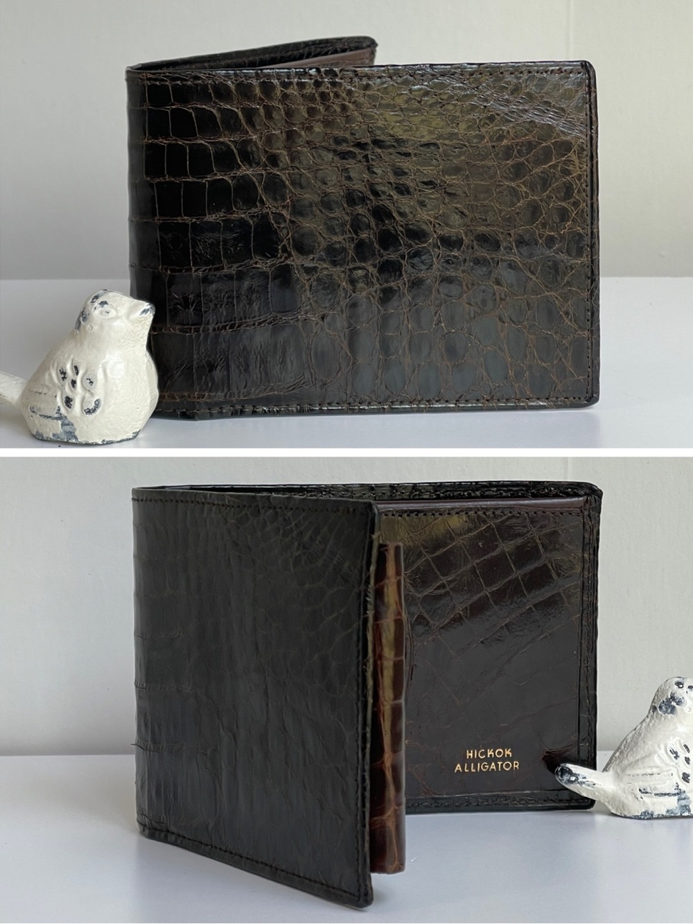 Hickok 1966 Vintage Alligator Wallet
